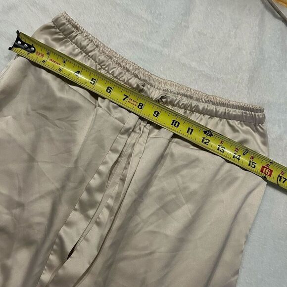 Plum Pretty Sugar Anthropologie flare pajamas bottoms size js unknow measurement - Picture 5 of 6